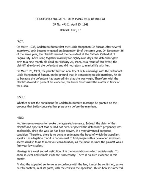 buccat vs buccat case digest